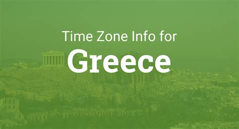 time zone greece